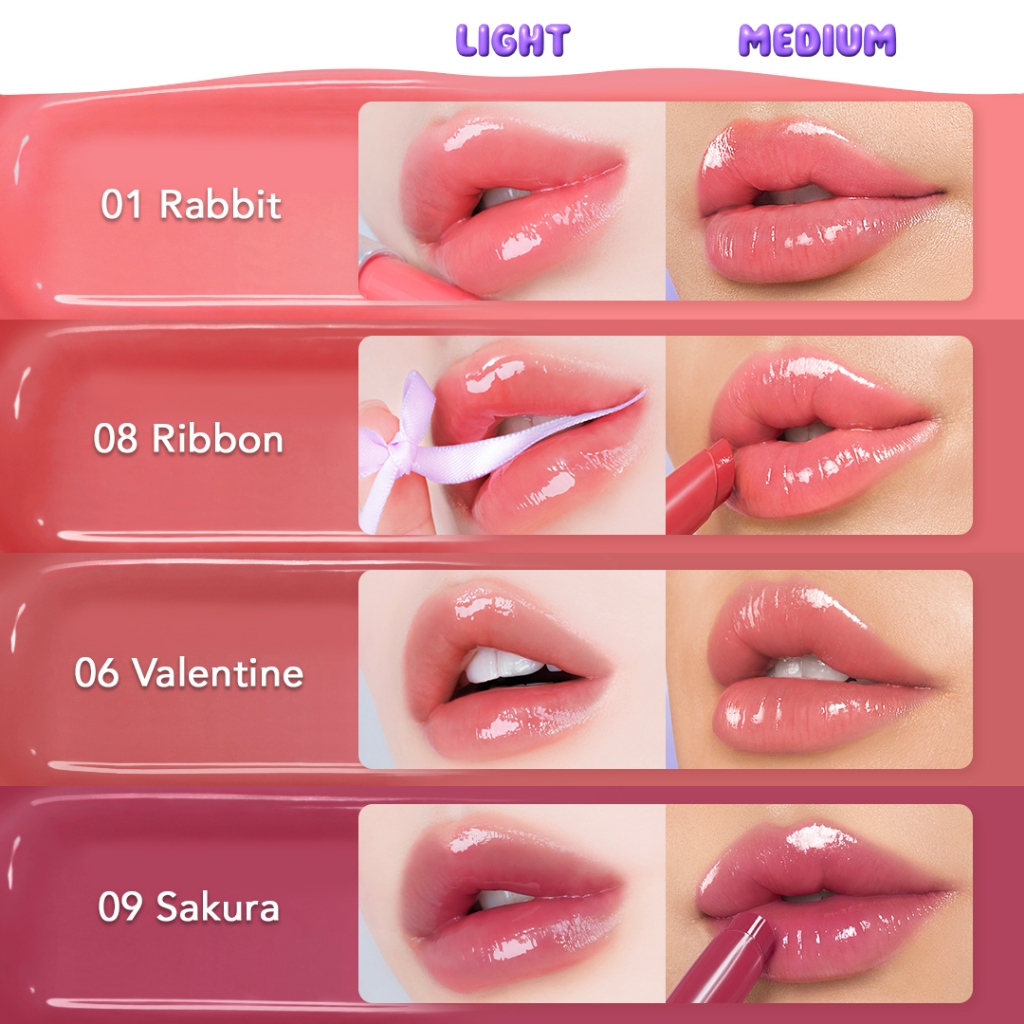 Somethinc Ceraplump Tinted Lip Balm SPF25 PA++++ 2gr - 04 Lace Somethinc Ceraplump Tinted Lip Balm SPF25 PA++++ 2gr - 04 Lace
