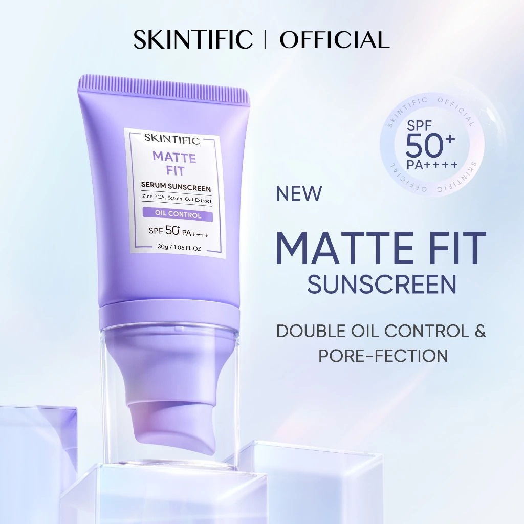 Skintific Matte Fit Serum Sunscreen SPF50+ PA++++ 30gr