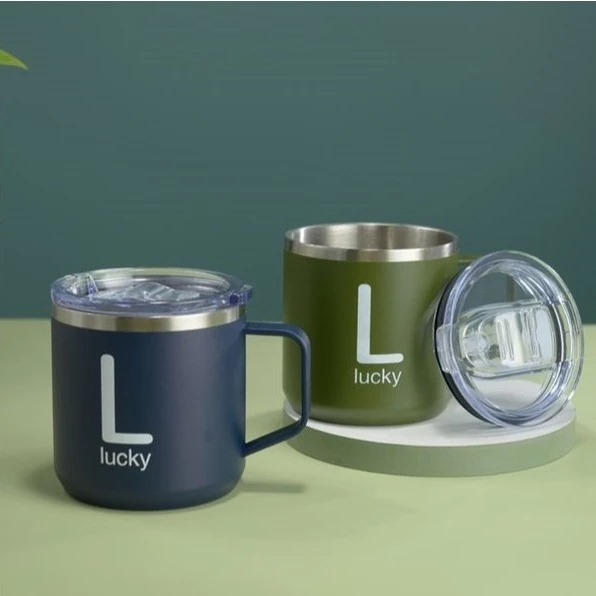 Coffee Cup Termos Polos Stainless 400ml (SD-1265) - Termos Tahan Panas Dingin 8 Jam Coffee Cup Termos Polos Stainless 400ml (SD-1265) - Termos Tahan Panas Dingin 8 Jam