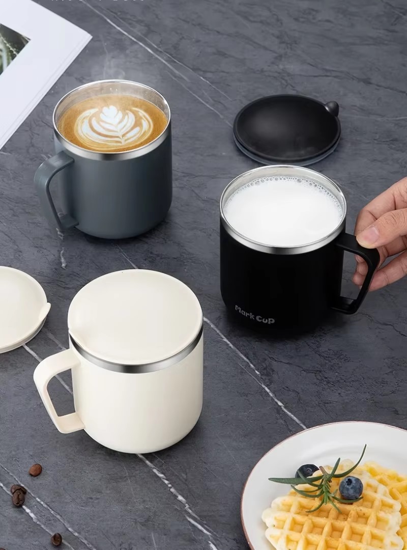 Coffee Cup Polos Stainless 350ml (HN-2009) - Mug Gelas Tumblr Stainless Coffee Cup Polos Stainless 350ml (HN-2009) - Mug Gelas Tumblr Stainless