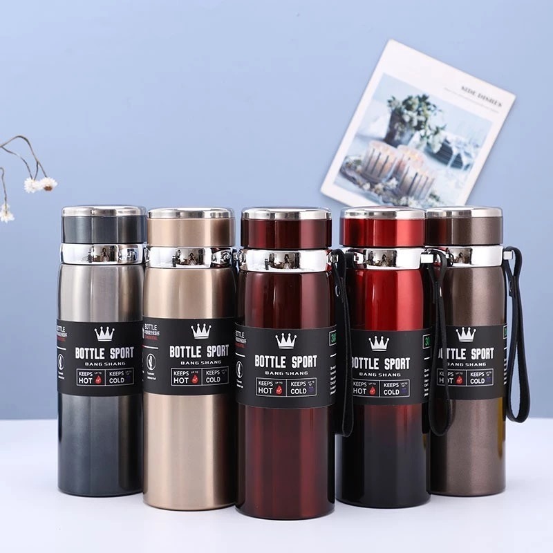 Termos Flask Metal 1000ml (314-18) - Termos Travel Botol Air Minum Tahan Panas Dingin Termos Flask Metal 1000ml (314-18) - Termos Travel Botol Air Minum Tahan Panas Dingin