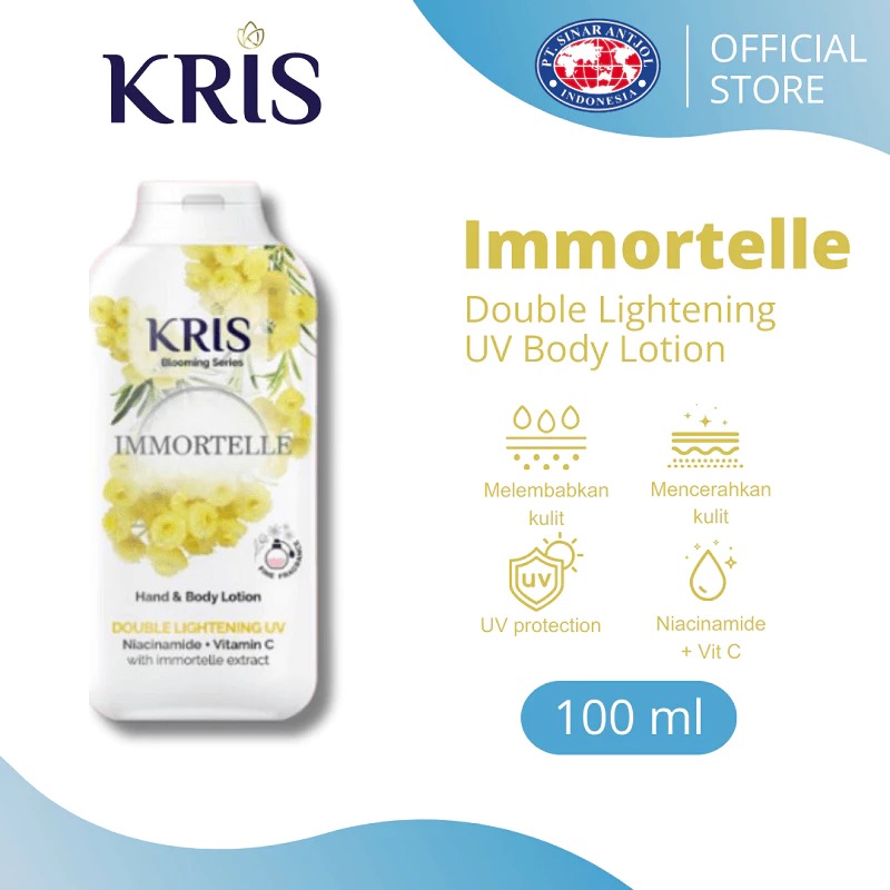 Kris Hand & Body Lotion Blooming Series 100ml - Immortelle