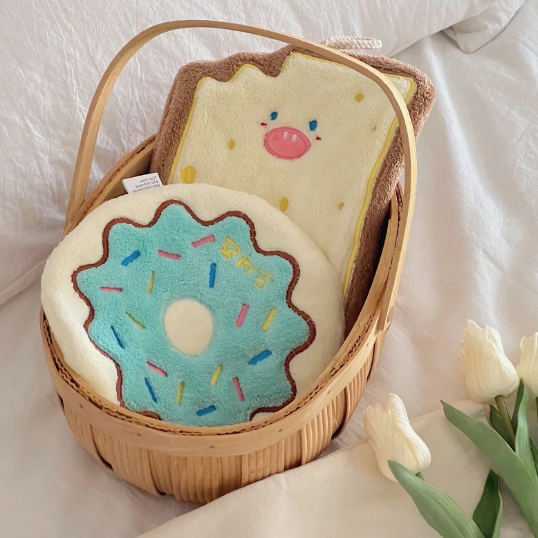 Handuk Tangan Mini Motif Roti (22cm x 17cm) - (Lap Tangan / Serbet / Wash Cloth) Handuk Tangan Mini Motif Roti (22cm x 17cm) - (Lap Tangan / Serbet / Wash Cloth)