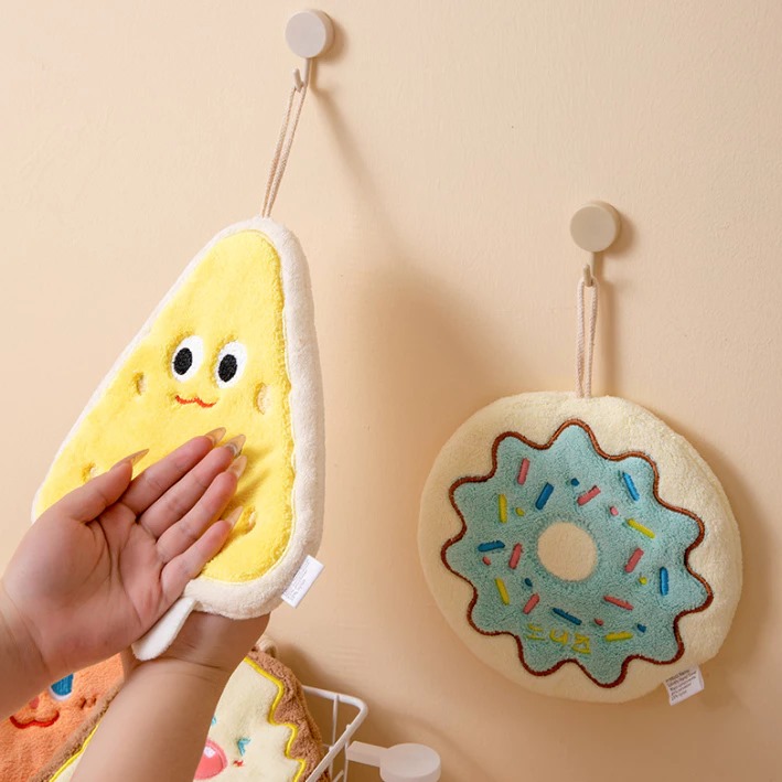 Handuk Tangan Mini Motif Roti (22cm x 17cm) - (Lap Tangan / Serbet / Wash Cloth) Handuk Tangan Mini Motif Roti (22cm x 17cm) - (Lap Tangan / Serbet / Wash Cloth)