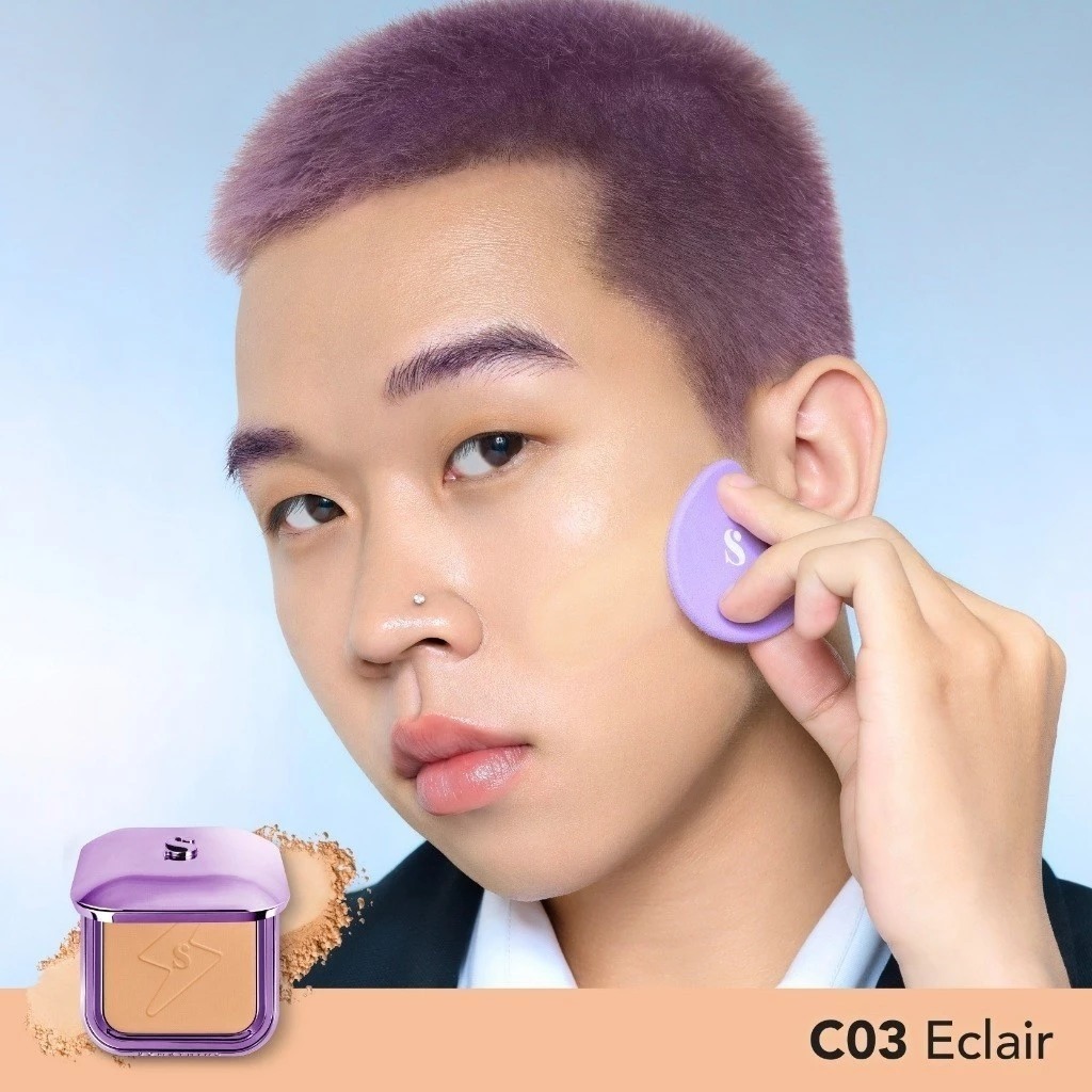 Somethinc Copy Paste Coverblur Powder Foundation 12gr - C03 Éclair Somethinc Copy Paste Coverblur Powder Foundation 12gr - C03 Éclair