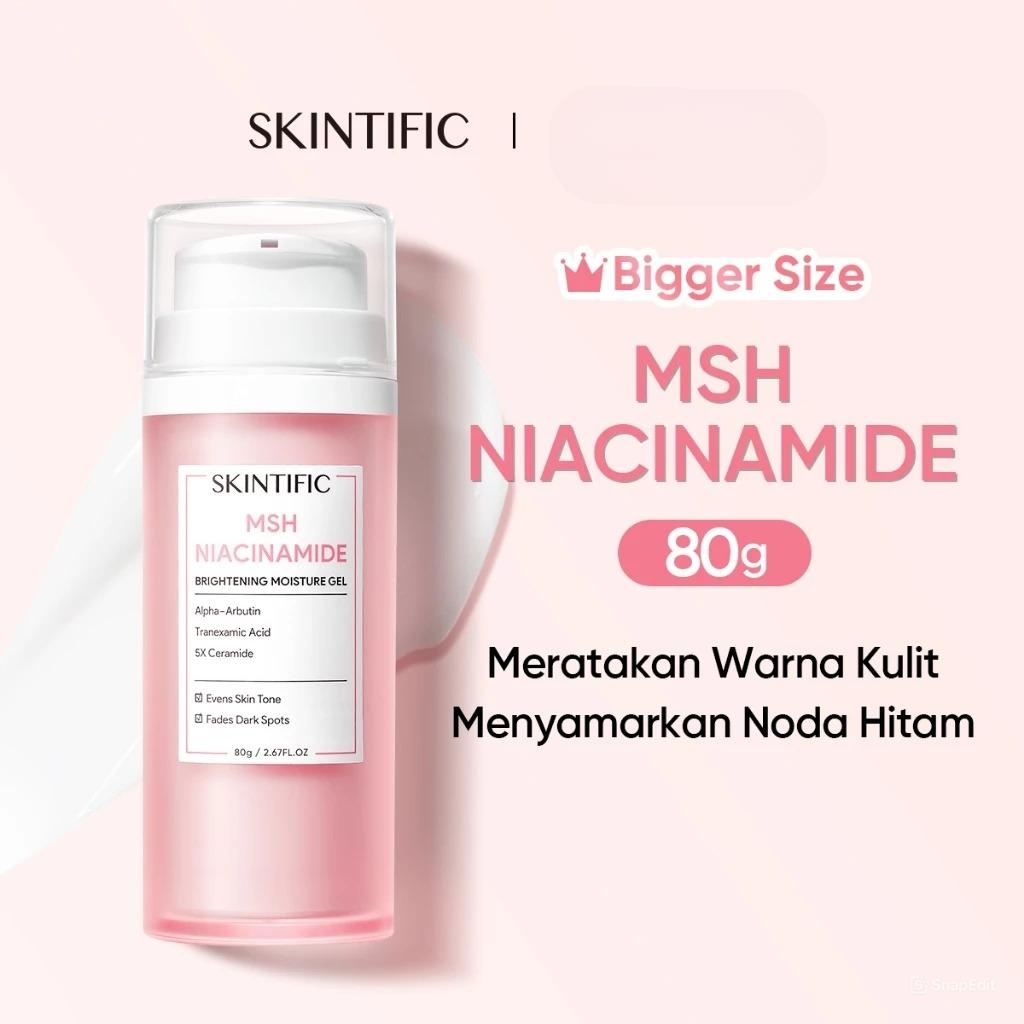 Skintific MSH Niacinamide Brightening Moisturizer 80gr