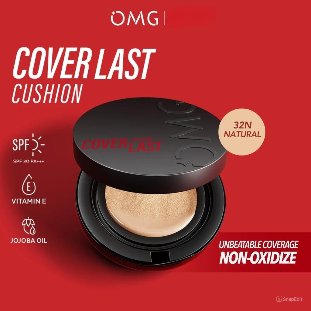 Oh My Glam Coverlast Cushion 15gr - 32N Natural (OMG) Oh My Glam Coverlast Cushion 15gr - 32N Natural (OMG)