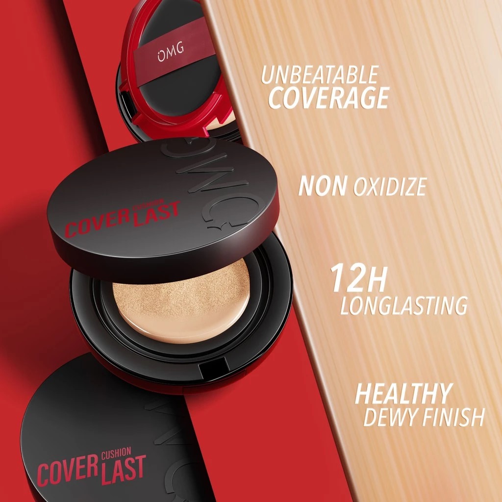 Oh My Glam Coverlast Cushion 15gr - 32N Natural (OMG) Oh My Glam Coverlast Cushion 15gr - 32N Natural (OMG)