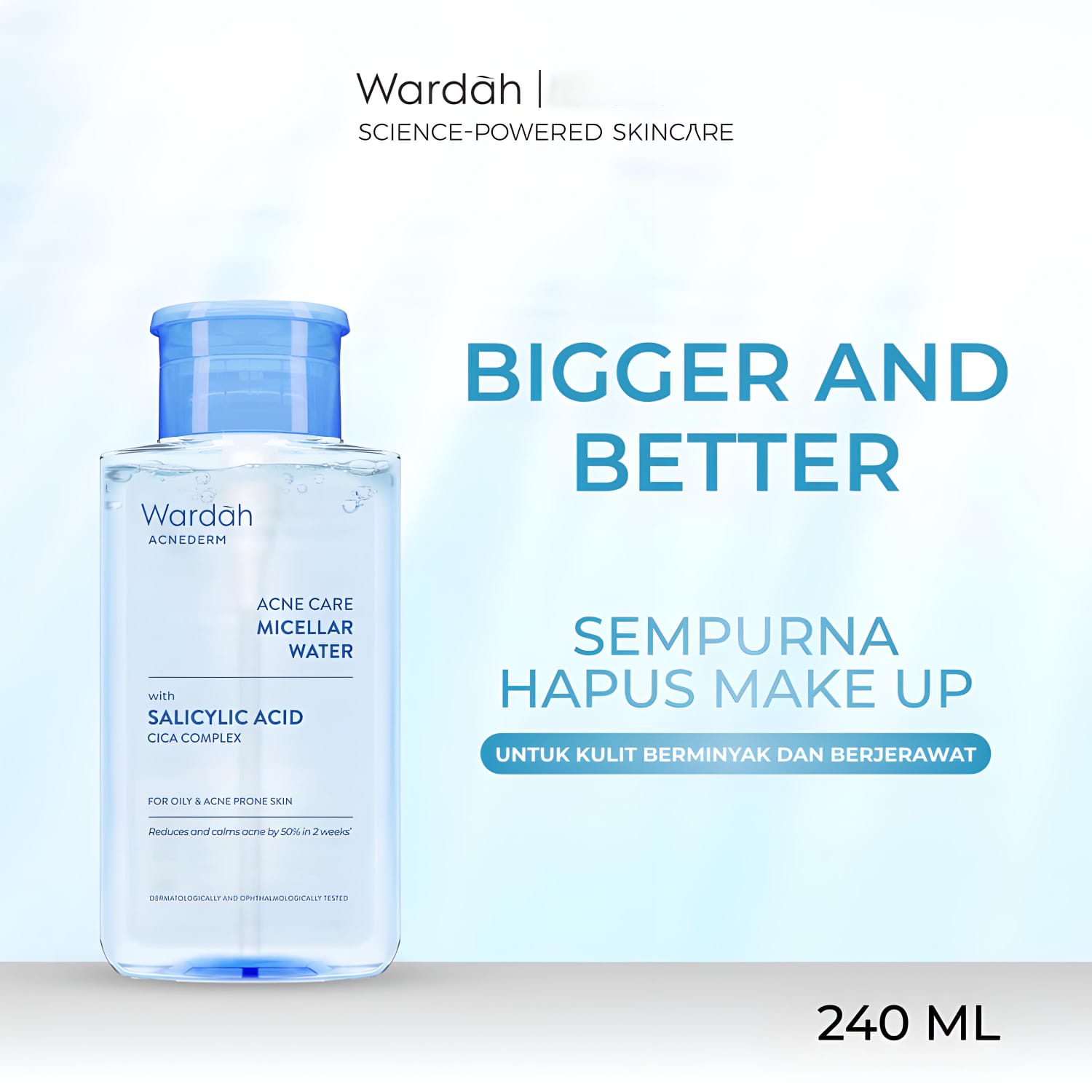 Wardah Acnederm Acne Care Micellar Water 240ml