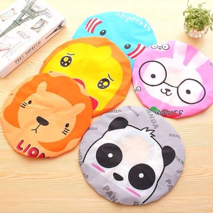 Shower Cap Karakter - Topi Mandi Shower Cap Karakter - Topi Mandi