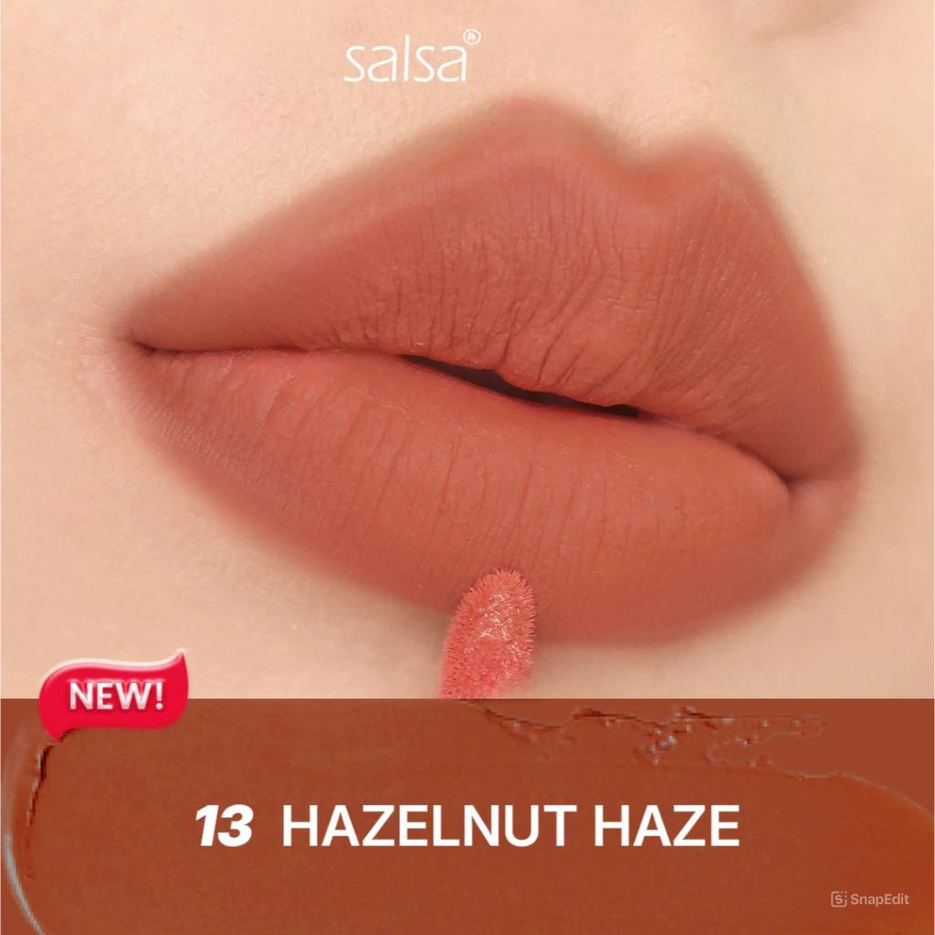 SALSA Dynamatte Lip Cream 5gr - 13 Hazelnut Hazel SALSA Dynamatte Lip Cream 5gr - 13 Hazelnut Hazel
