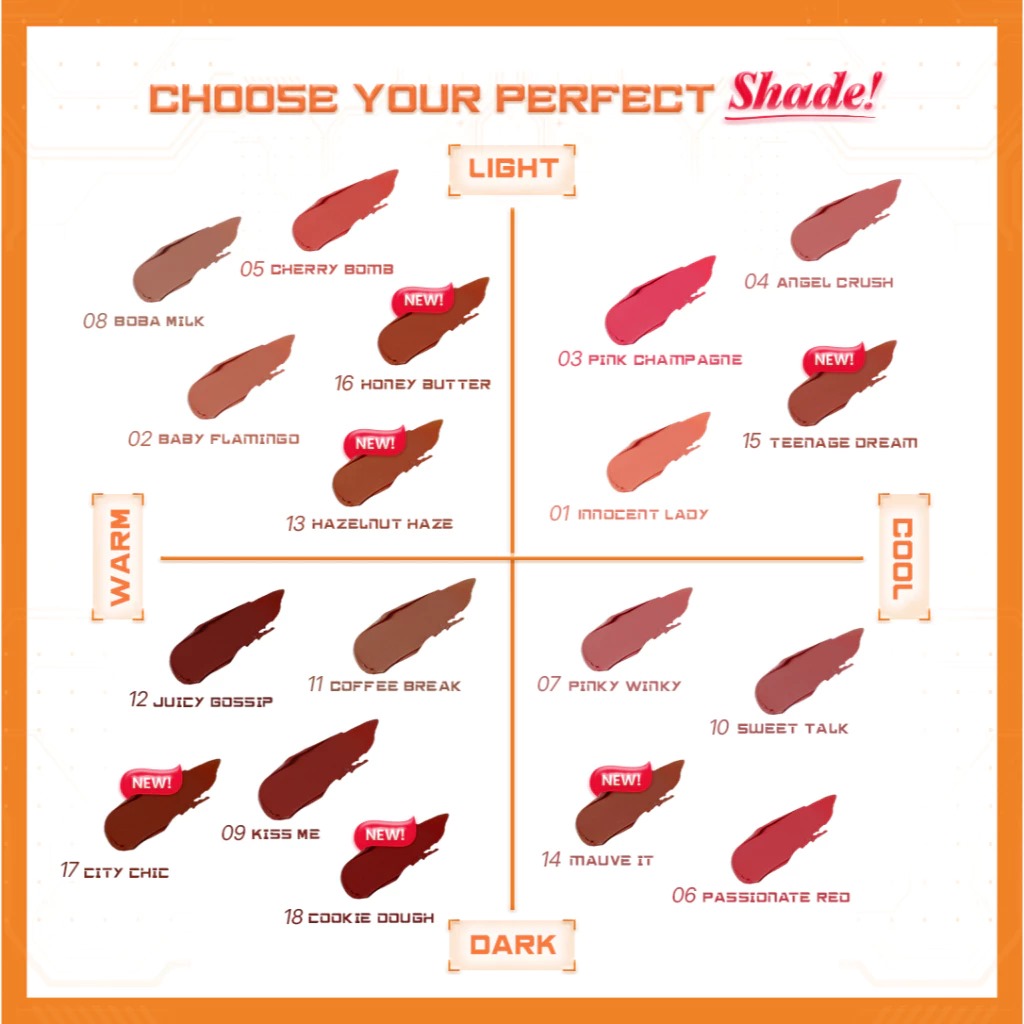 SALSA Dynamatte Lip Cream 5gr - 13 Hazelnut Hazel SALSA Dynamatte Lip Cream 5gr - 13 Hazelnut Hazel