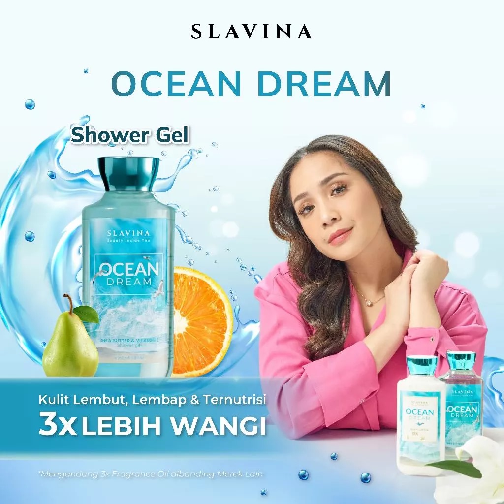 Slavina Shower Gel 350ml - Ocean Dream Slavina Shower Gel 350ml - Ocean Dream