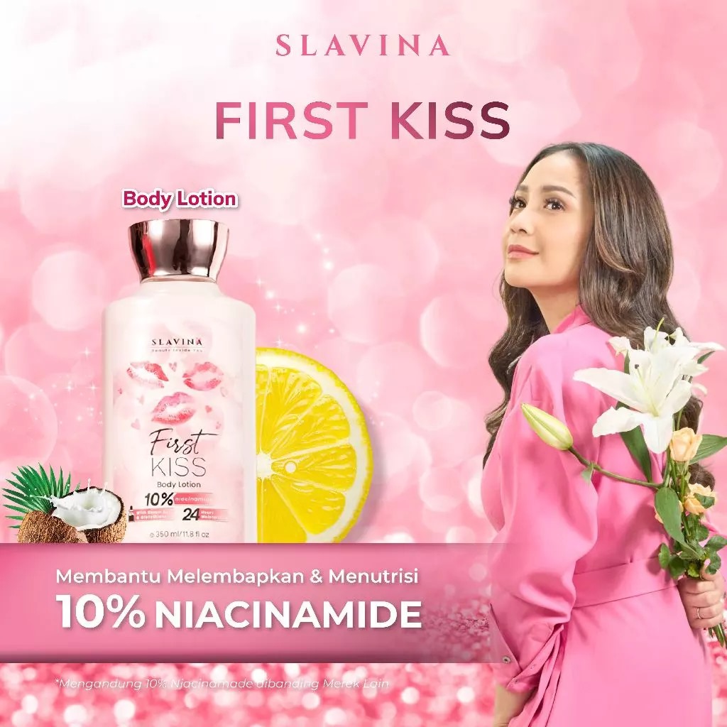 Slavina Body Lotion 350ml - First Kiss Slavina Body Lotion 350ml - First Kiss