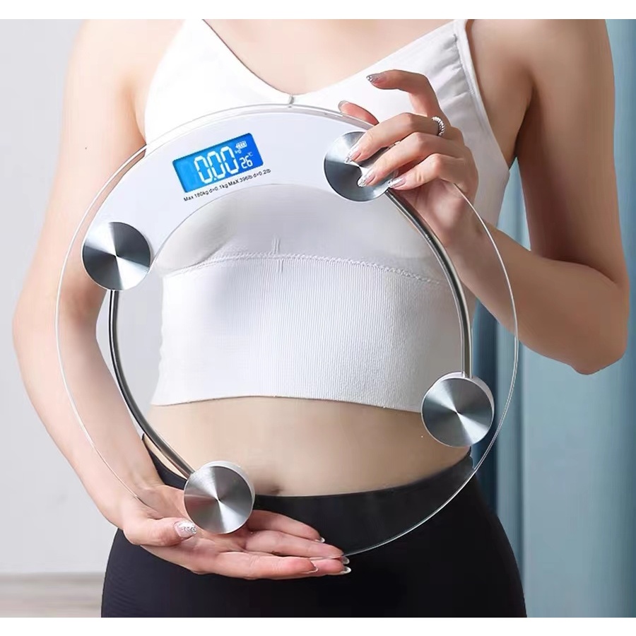 Timbangan Badan Digital Polos Kaca Timbangan Badan Digital Polos Kaca