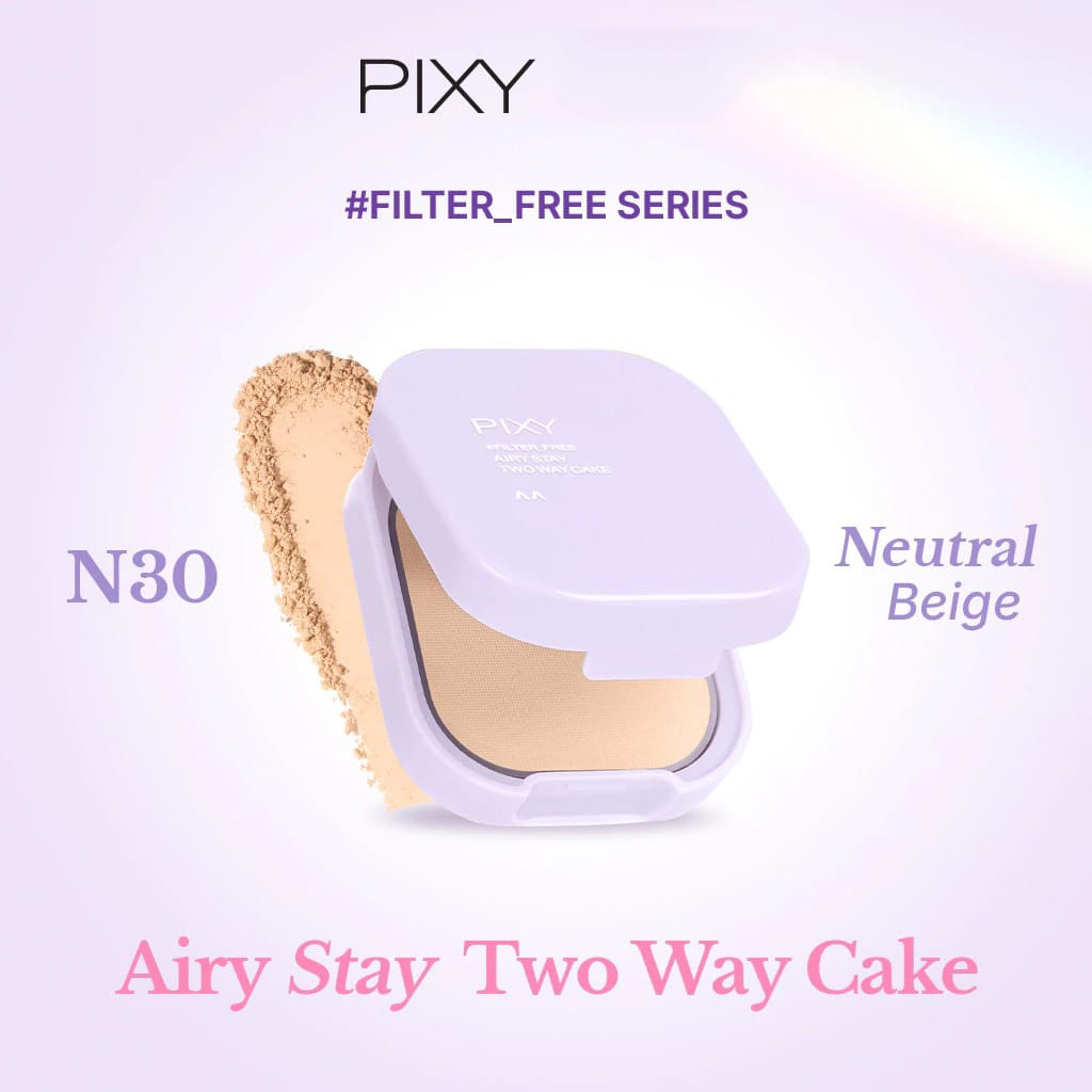 Pixy Airy Stay Two Way Cake 4gr - N30 Neutral Beige