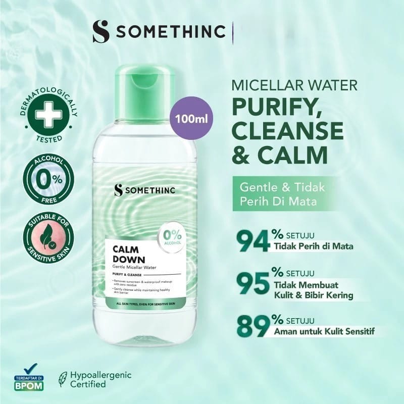 Somethinc Calm Down Gentle Micellar Water 100ml Somethinc Calm Down Gentle Micellar Water 100ml