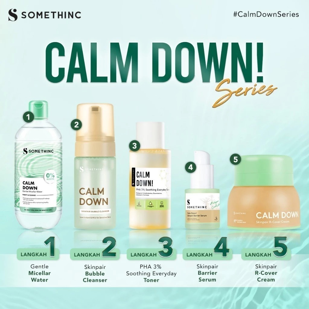Somethinc Calm Down Gentle Micellar Water 100ml Somethinc Calm Down Gentle Micellar Water 100ml