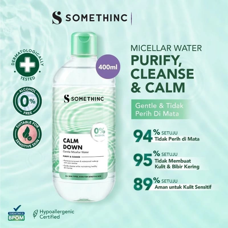 Somethinc Calm Down Gentle Micellar Water 400ml Somethinc Calm Down Gentle Micellar Water 400ml