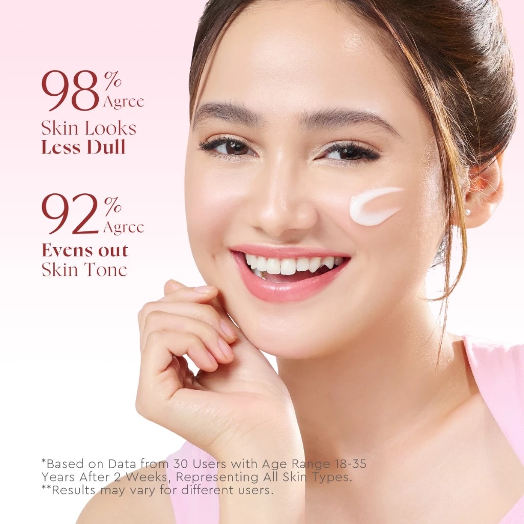 Glad 2 Glow Moisturizer - Pomegranate Niacinamide Brightening 100gr