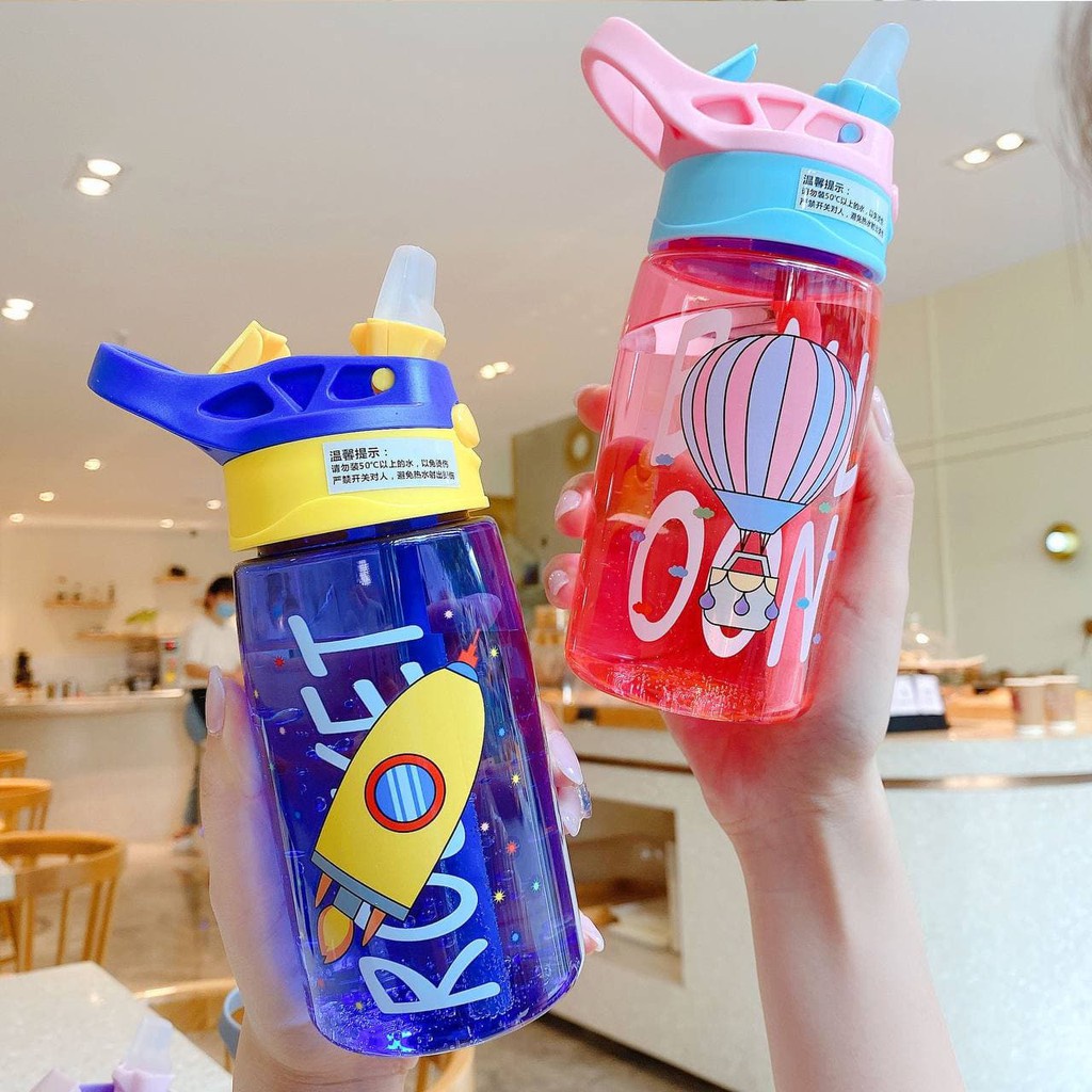 Botol Minum Warna Motif Transportasi 480ml Botol Minum Warna Motif Transportasi 480ml