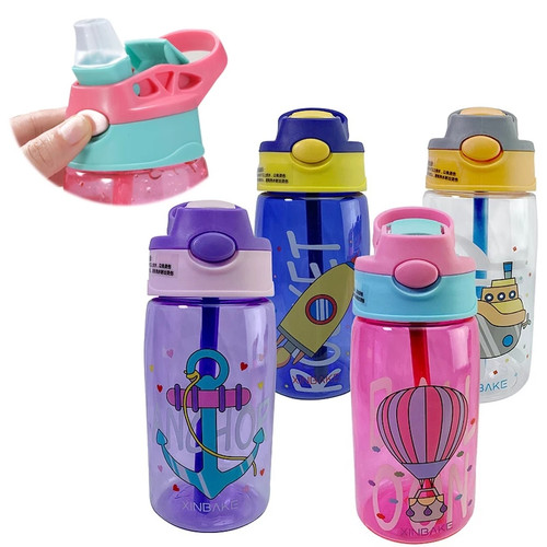 Botol Minum Warna Motif Transportasi 480ml Botol Minum Warna Motif Transportasi 480ml