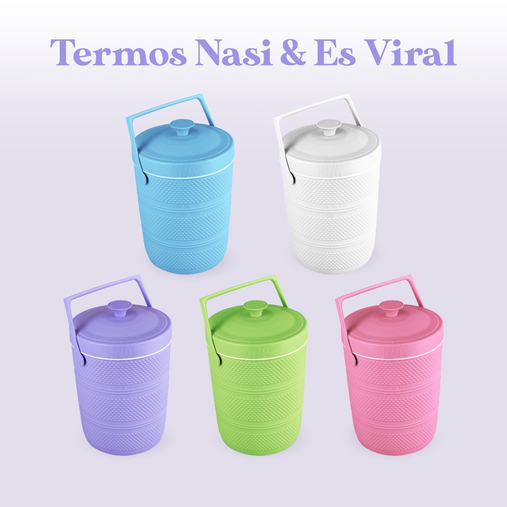 TRI J - Rice Bucket (Termos Nasi & Es) 17L TRI J - Rice Bucket (Termos Nasi & Es) 17L