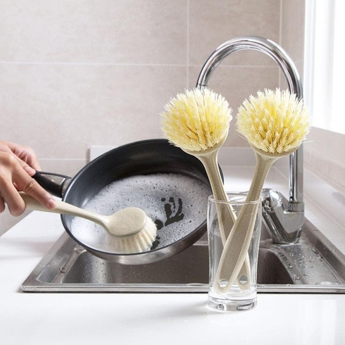 Sikat Dapur Mini dengan Gagang Tongkat (Sikat Kamar Mandi Wastafel Kitchen Sink) Sikat Dapur Mini dengan Gagang Tongkat (Sikat Kamar Mandi Wastafel Kitchen Sink)