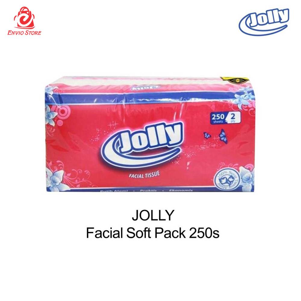 Tissue Jolly Facial Soft Pack 250s