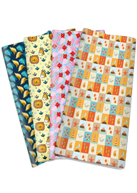 Kertas Kado Motif Fancy 65x45 cm (Gift Wrap)