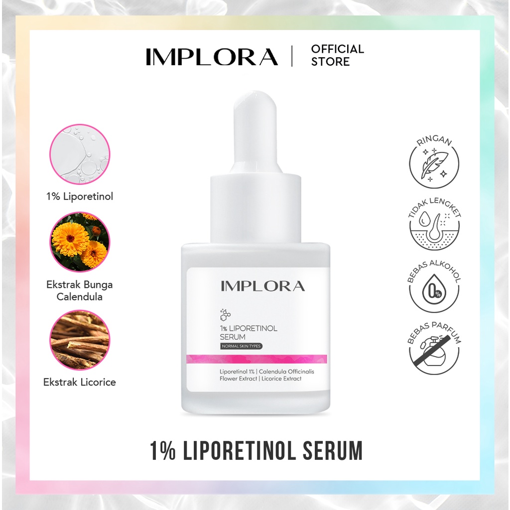 Implora 1% Liporetinol Serum 20ml