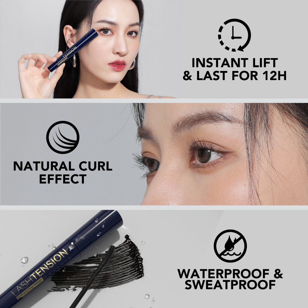 YOU Lashtension Enhancing Fiber Mascara 9gr YOU Lashtension Enhancing Fiber Mascara 9gr