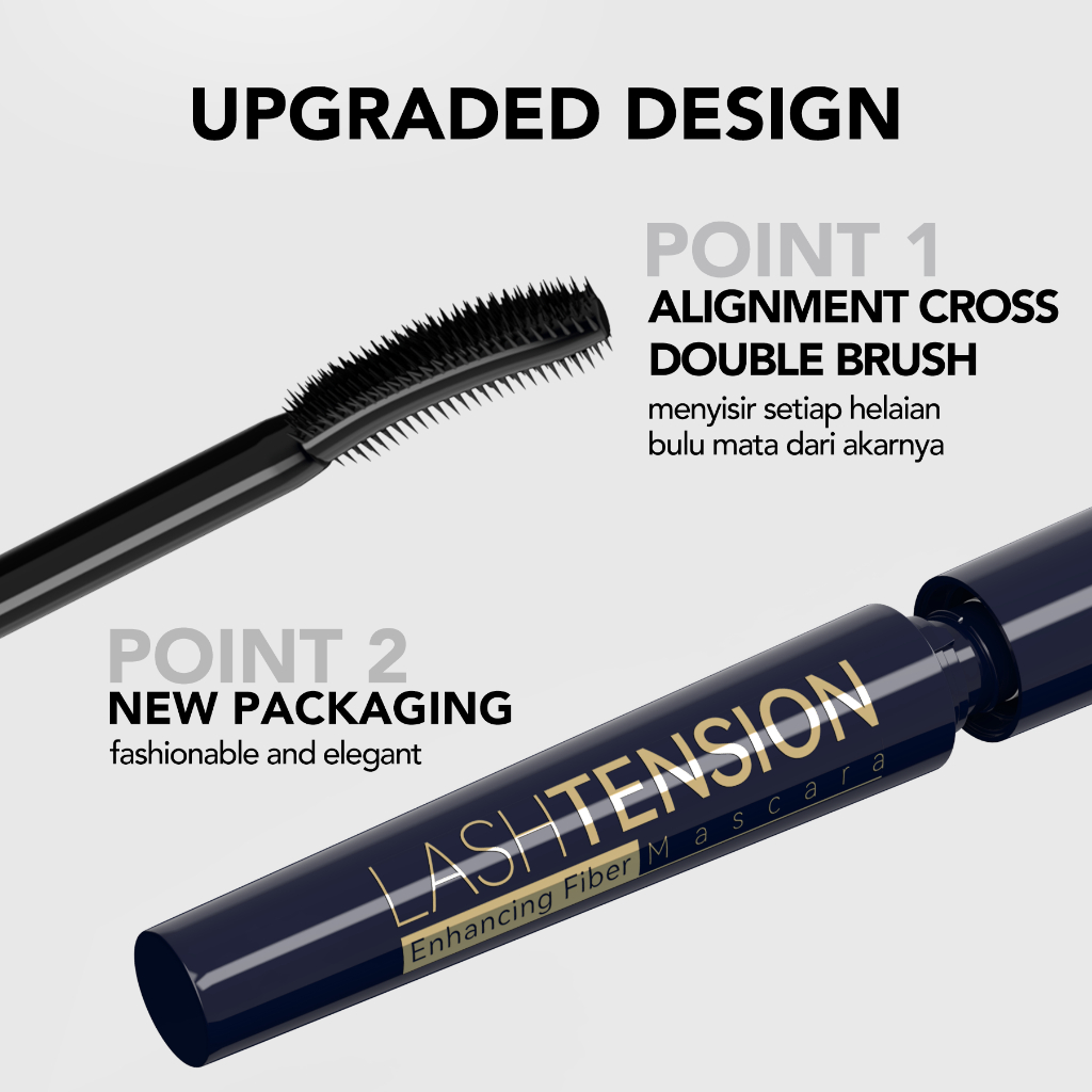 YOU Lashtension Enhancing Fiber Mascara 9gr YOU Lashtension Enhancing Fiber Mascara 9gr