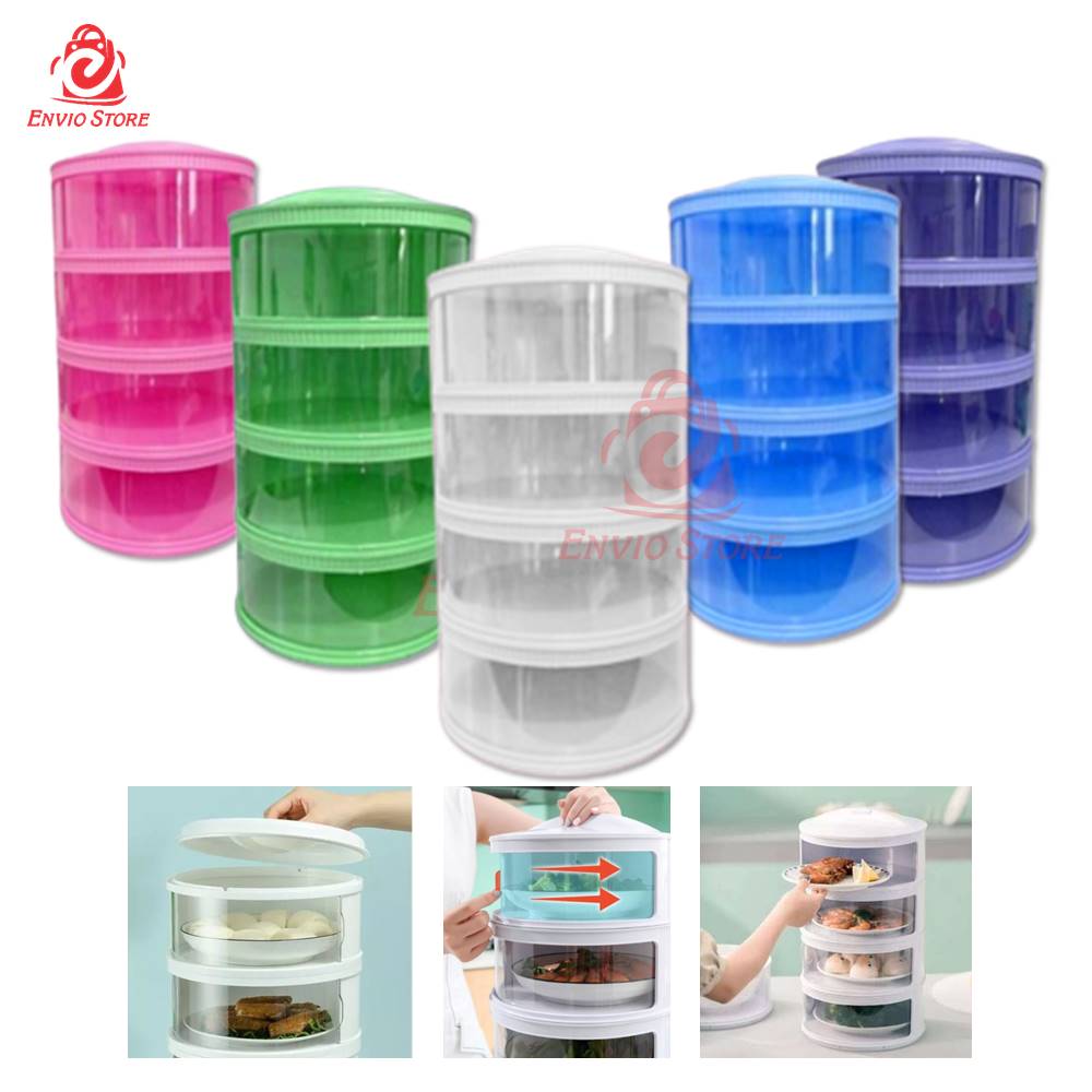 Food Storage 4 Susun - Tudung Saji Susun 4 Layer Food Storage 4 Susun - Tudung Saji Susun 4 Layer