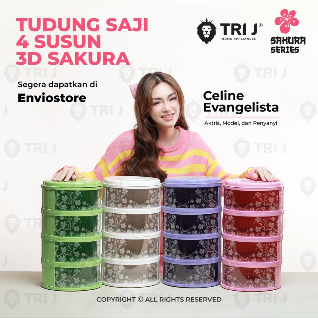 Food Storage 4 Susun - Tudung Saji Susun 4 Layer Food Storage 4 Susun - Tudung Saji Susun 4 Layer