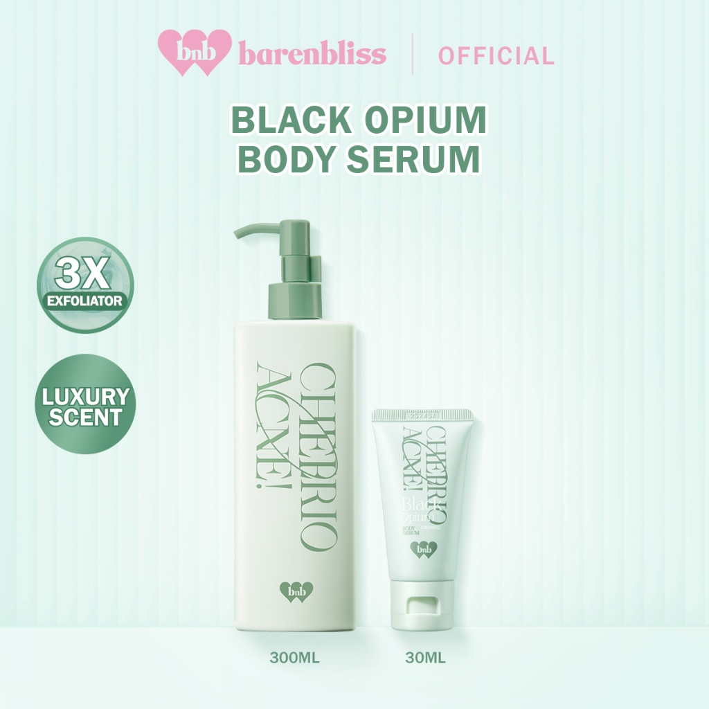 BNB Barenbliss Body Serum 30ml - Cheerio Acne! Black Opium Calming