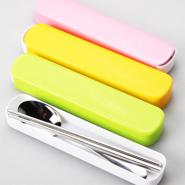 Sendok Travel Set Stainless Steel (Sendok, Garpu, Sumpit) Sendok Travel Set Stainless Steel (Sendok, Garpu, Sumpit)