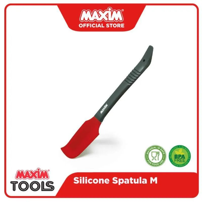 Maspion Maxim Silicone Spatula M 24cm (Sutil Tahan Panas) Maspion Maxim Silicone Spatula M 24cm (Sutil Tahan Panas)