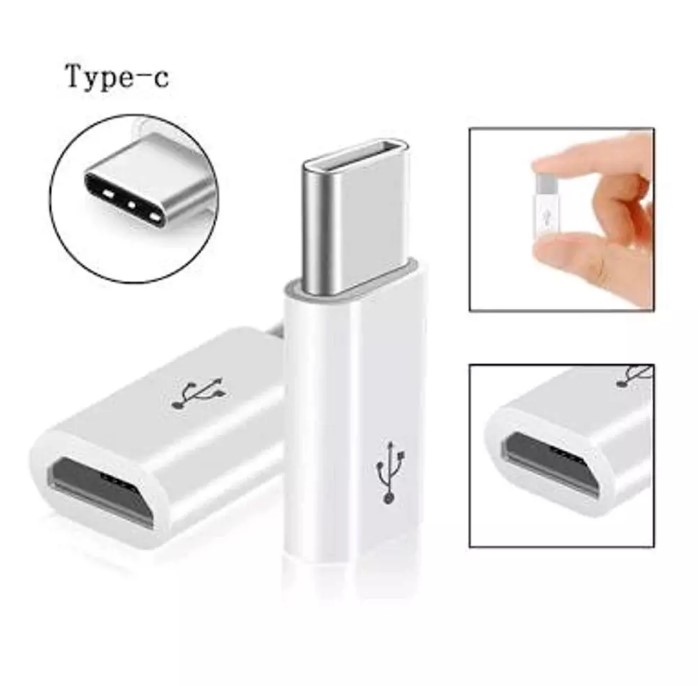 Converter Micro USB ke Tipe C ( Konektor Sambungan HP ) Converter Micro USB ke Tipe C ( Konektor Sambungan HP )