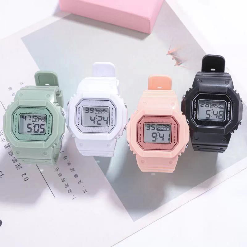 Jam Tangan Digital Bahan Rubber