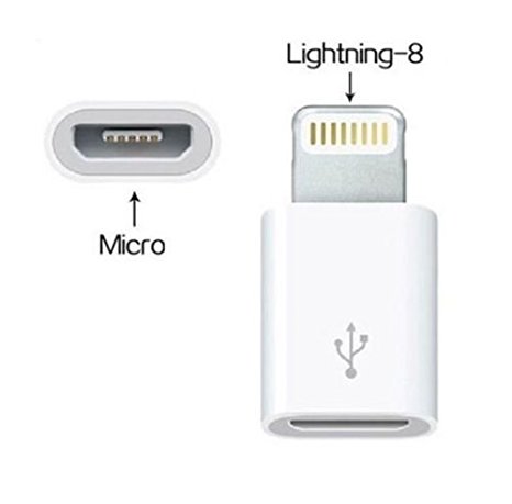 Converter Micro USB ke Lightning ( iPhone 5 / 6 / 7 / 8 / X / 11 )  Converter Micro USB ke Lightning ( iPhone 5 / 6 / 7 / 8 / X / 11 )