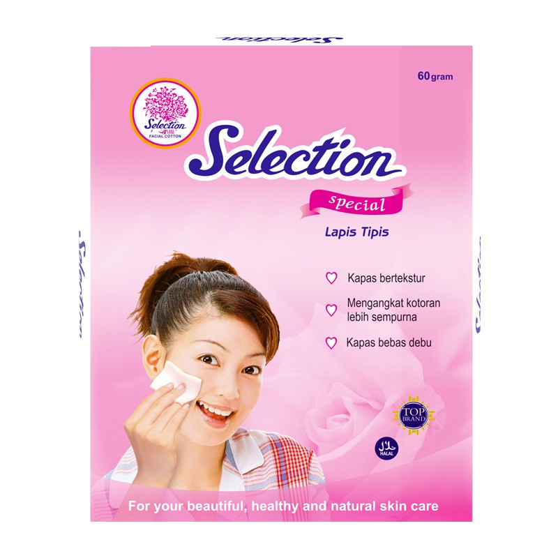 Selection Kapas SPC Tipis 60gr Selection Kapas SPC Tipis 60gr