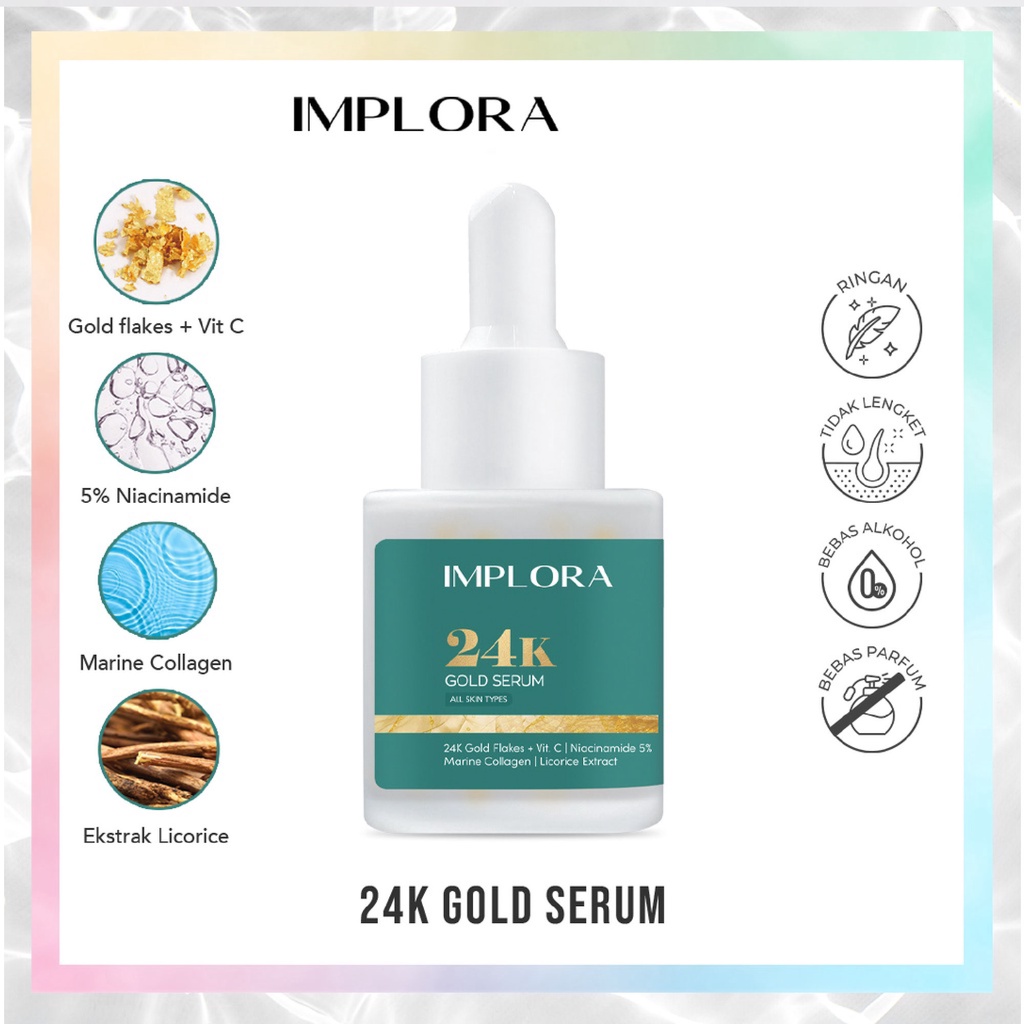 Implora 24K Gold Serum 20ml