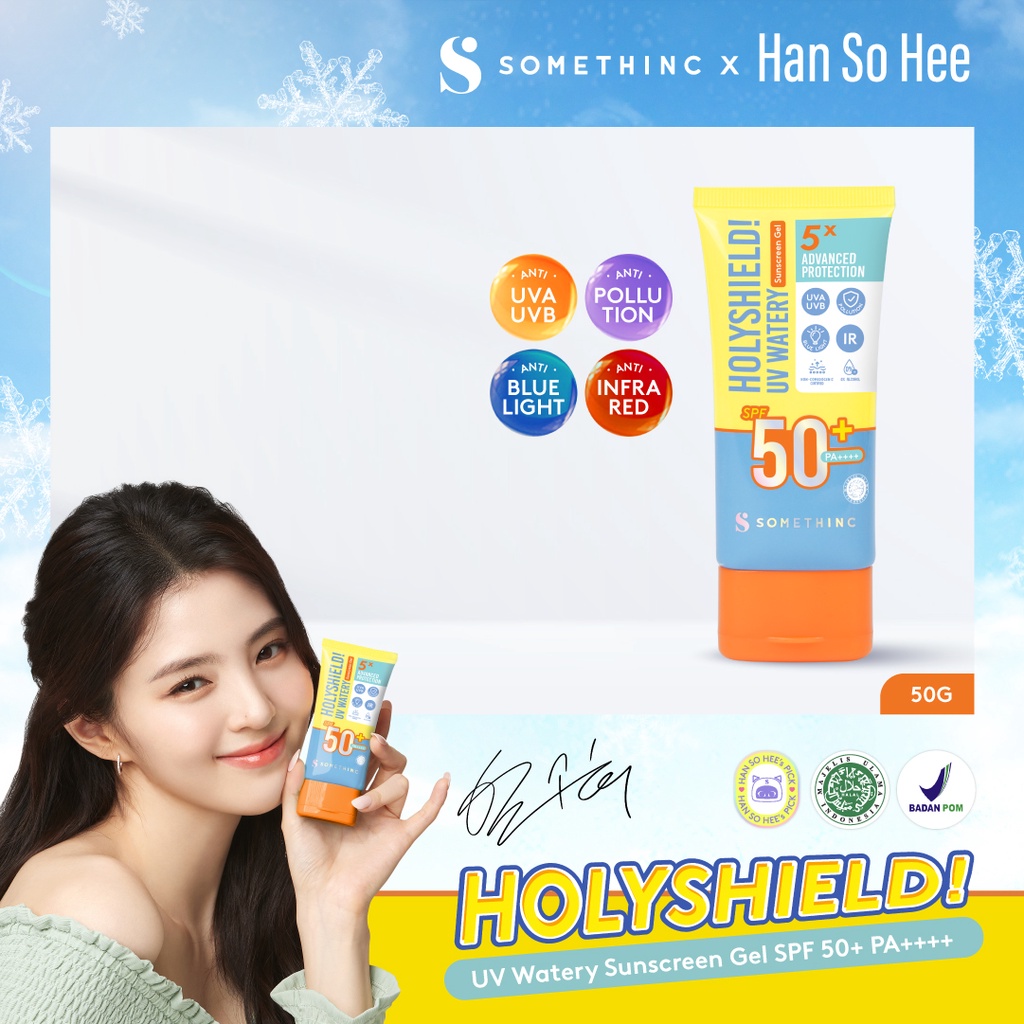 Somethinc Holyshield! UV Watery Sunscreen Gel SPF50+ PA+++ 50gr