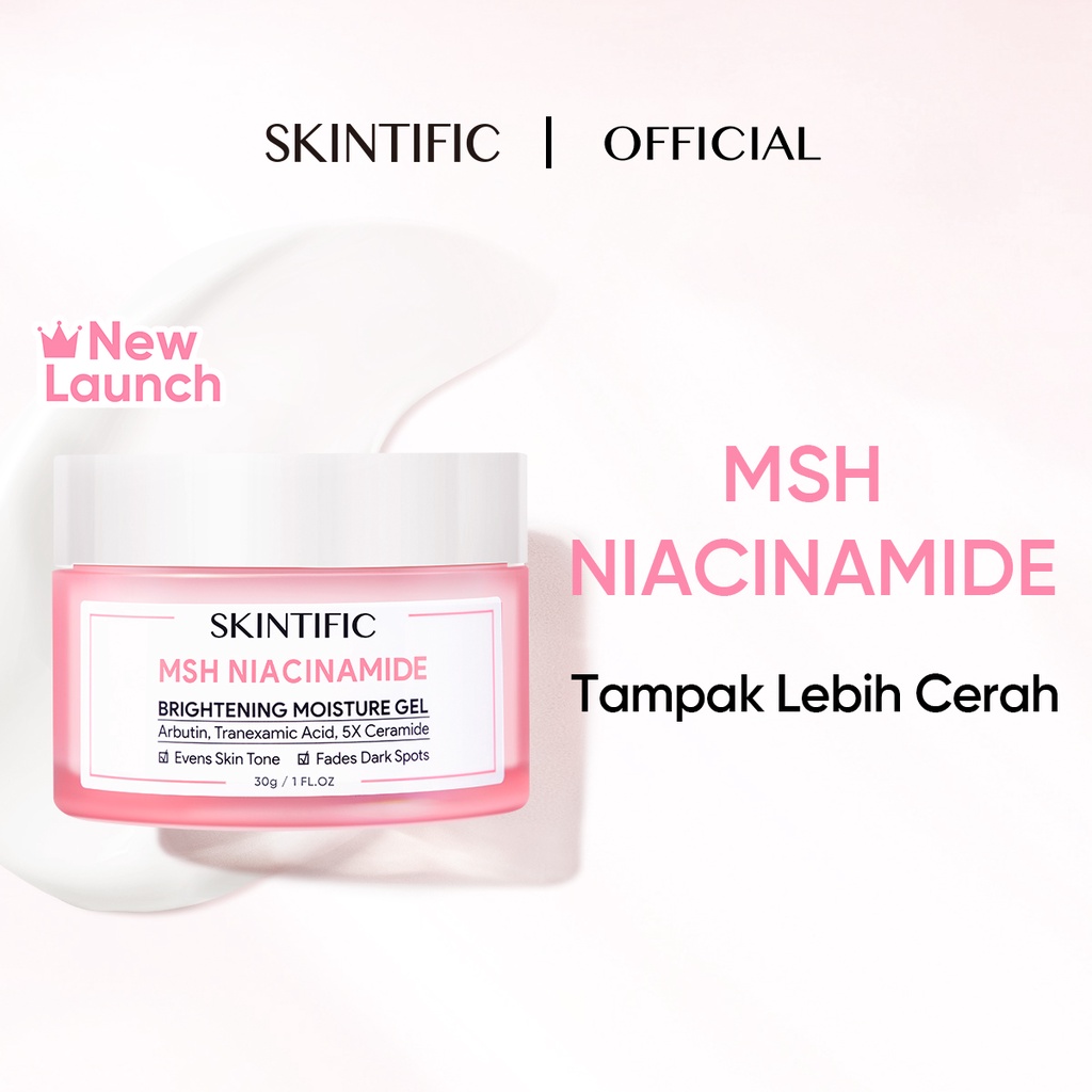 Skintific MSH Niacinamide Brightening Moisturizer 30gr