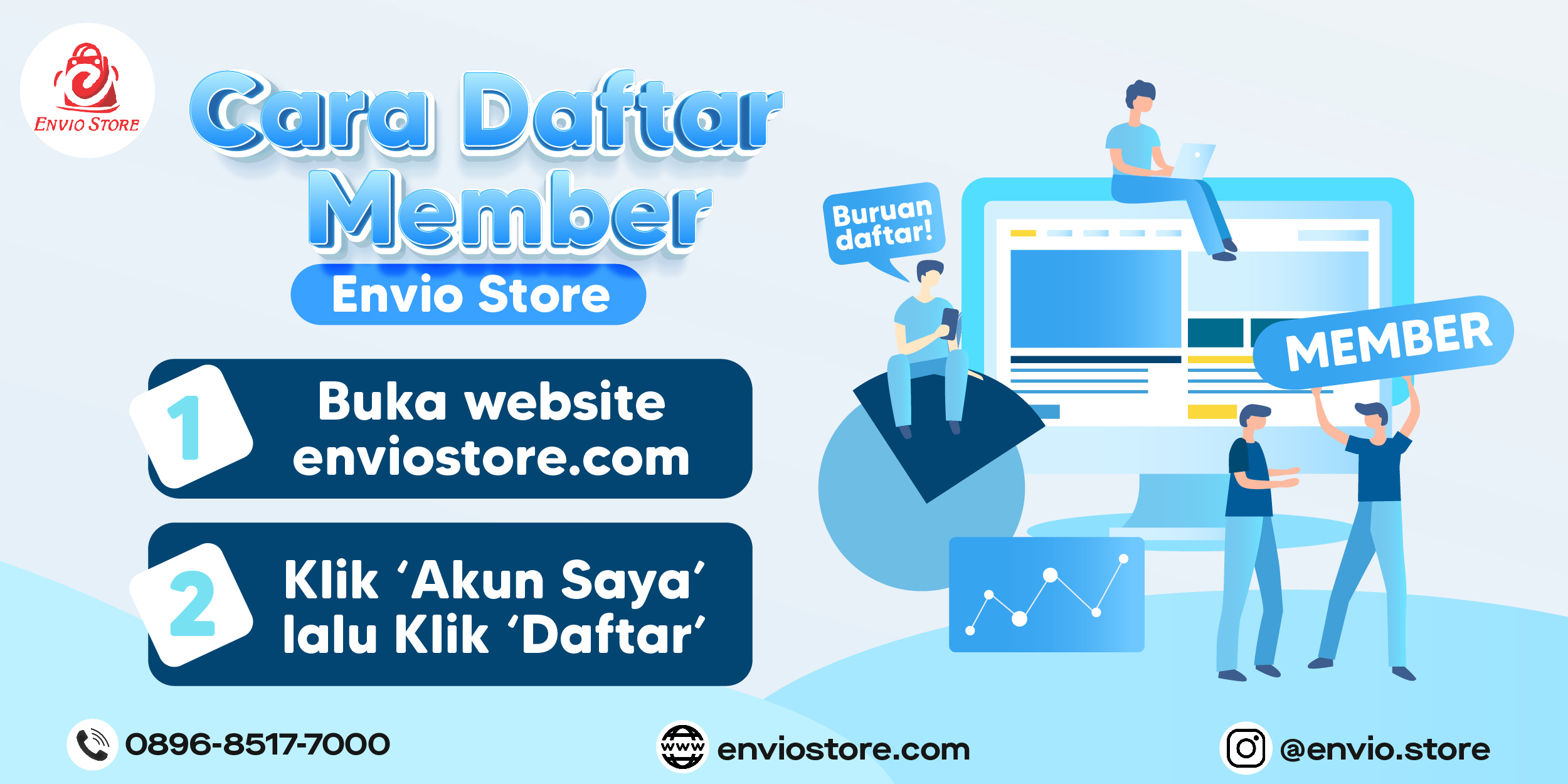 Cara Daftar Member